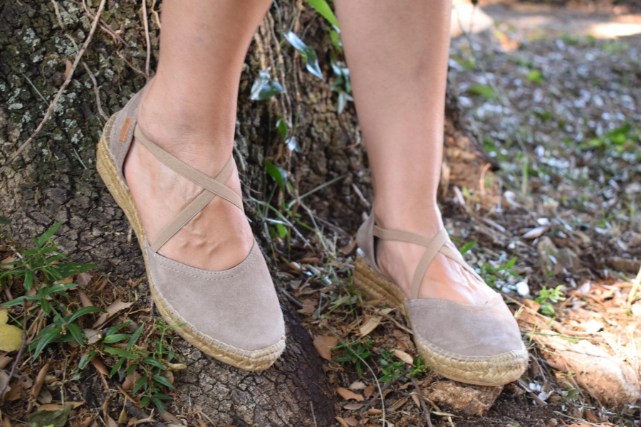 Espadrilles 2767 Taupe en DAIM